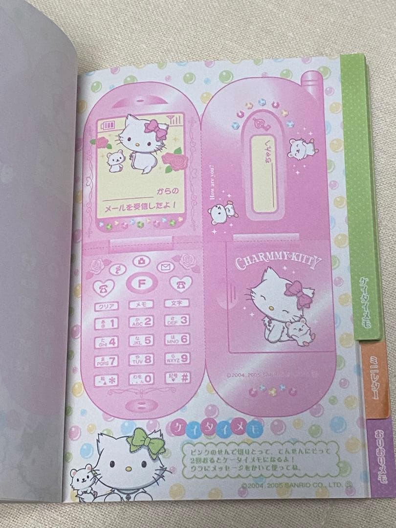 【当時物 平成 希少 レア】ラスト1点！チャーミーキティ メモ