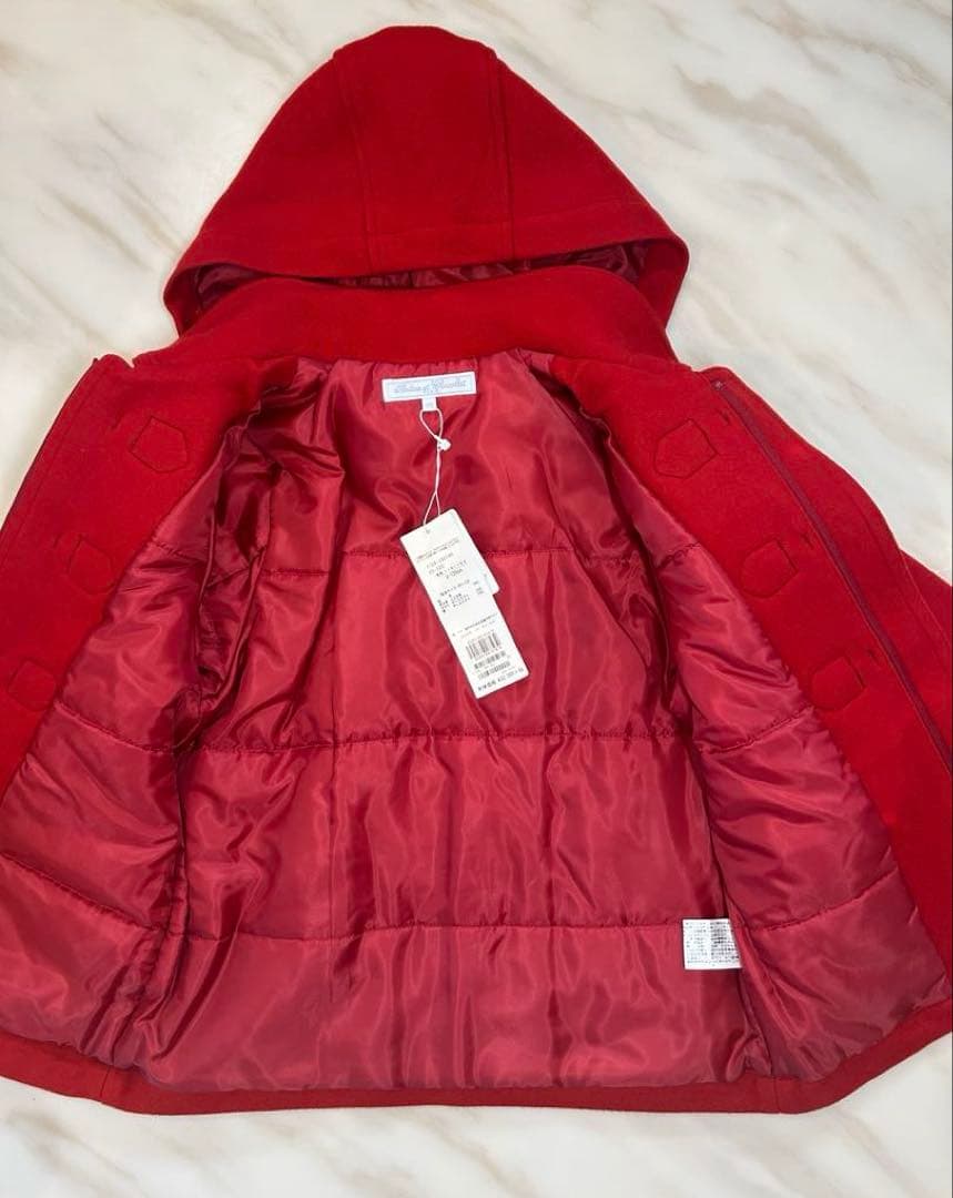 【新品】☆タルティーヌエショコラ☆ コート 赤 120㎝