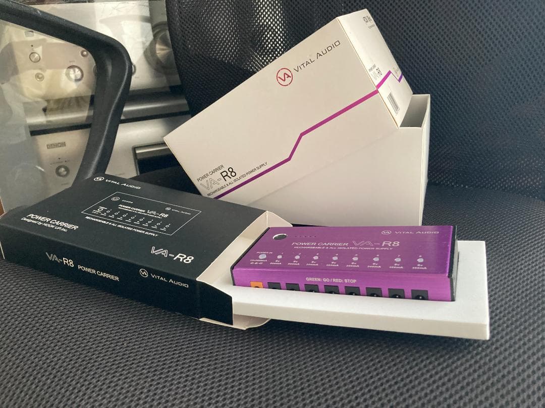 (限定本日5/27まで) Vital Audio VA-R8充電式パワーサプライ