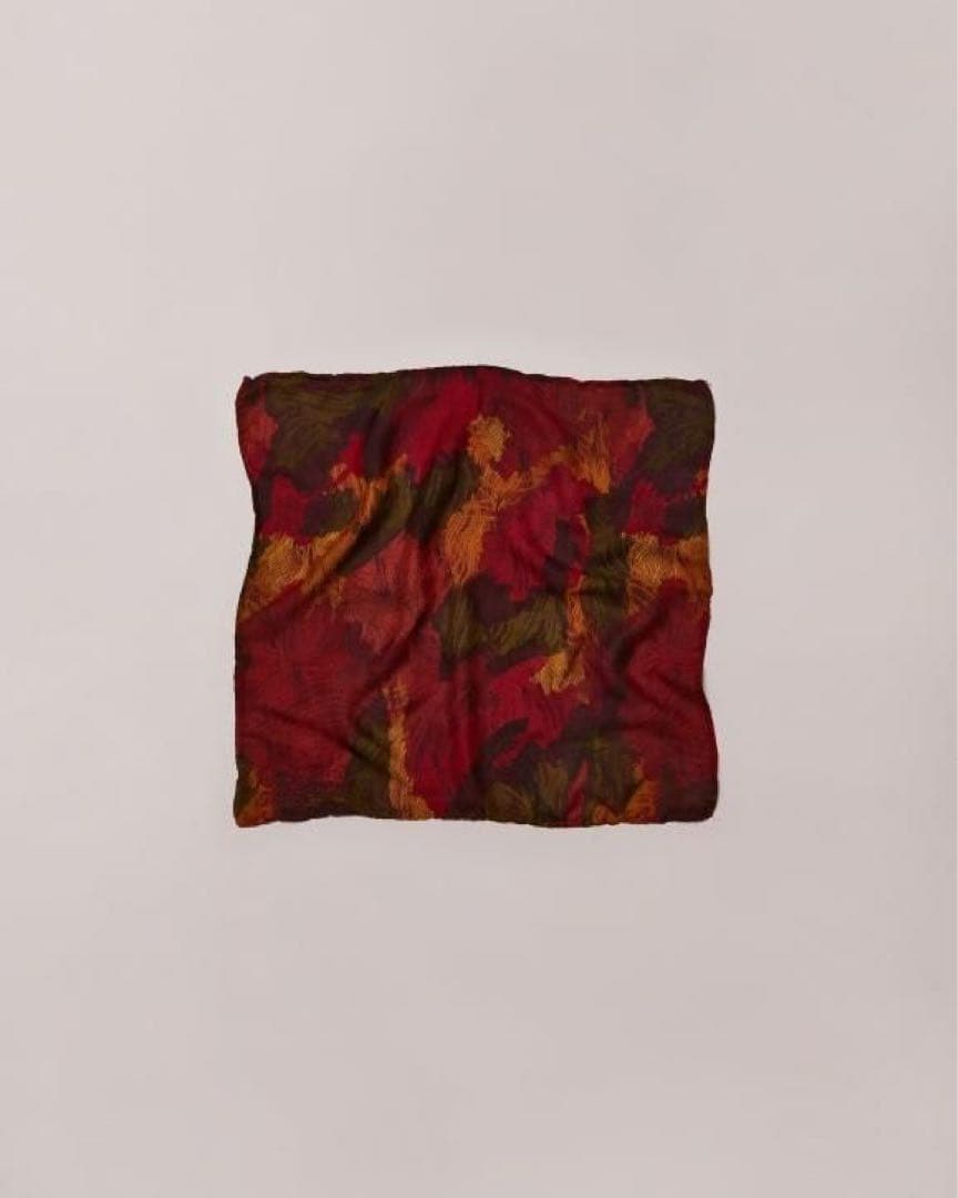 NICENESS BERZ シルクシフォン バンダナスカーフ