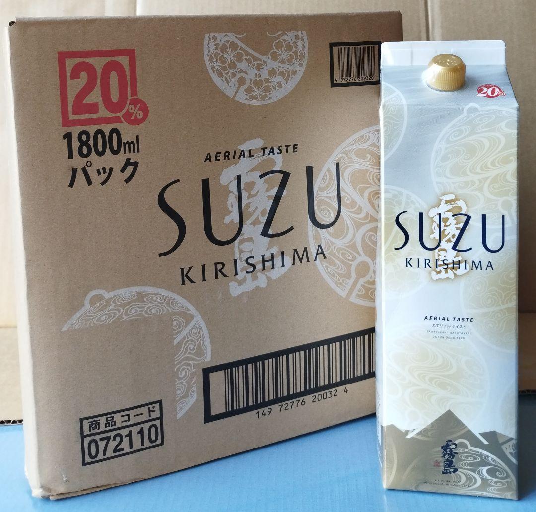 【宮崎県内限定商品】霧島SUZU(20度)1800ml×６本