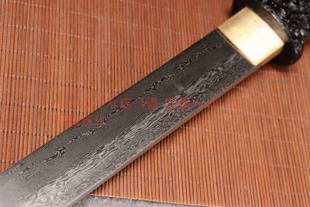 【黒木祥龍唐刀】  武具 刀装具 日本刀 唐剣  模造刀·模擬刀  居合刀