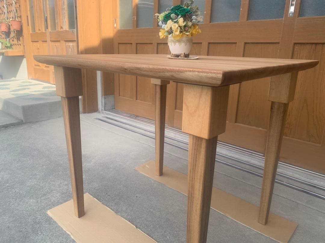 ☆赤おに☆ダイニングテーブルオーダー製作(プチDIY仕様)●確認