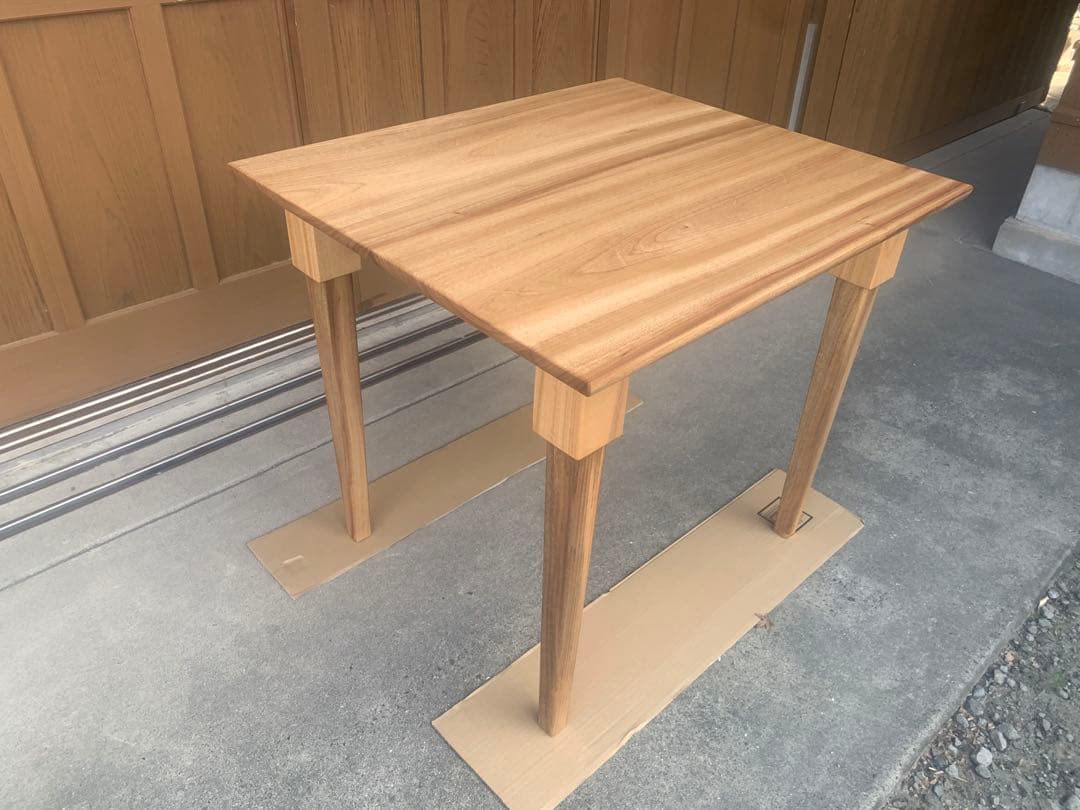 ☆赤おに☆ダイニングテーブルオーダー製作(プチDIY仕様)●確認