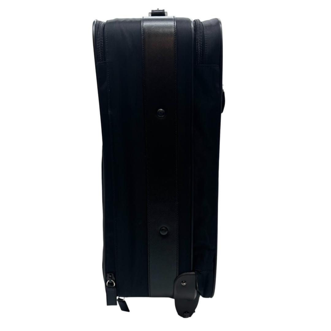プラダ スーツケース ブラック ナイロン 2輪 メンズ