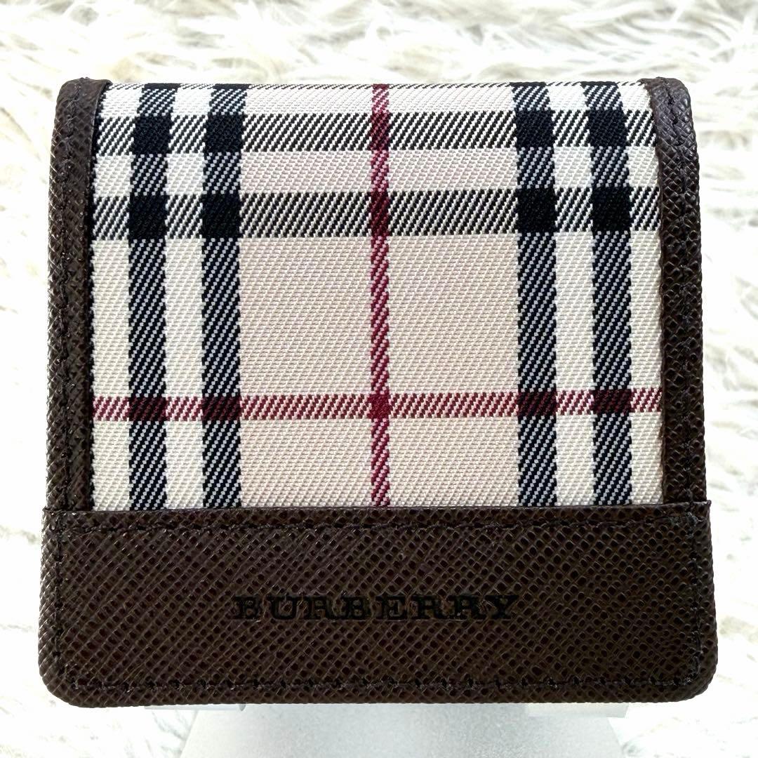 【未使用】BURBERRY バーバリー ノバチェック ケース 小銭入れ