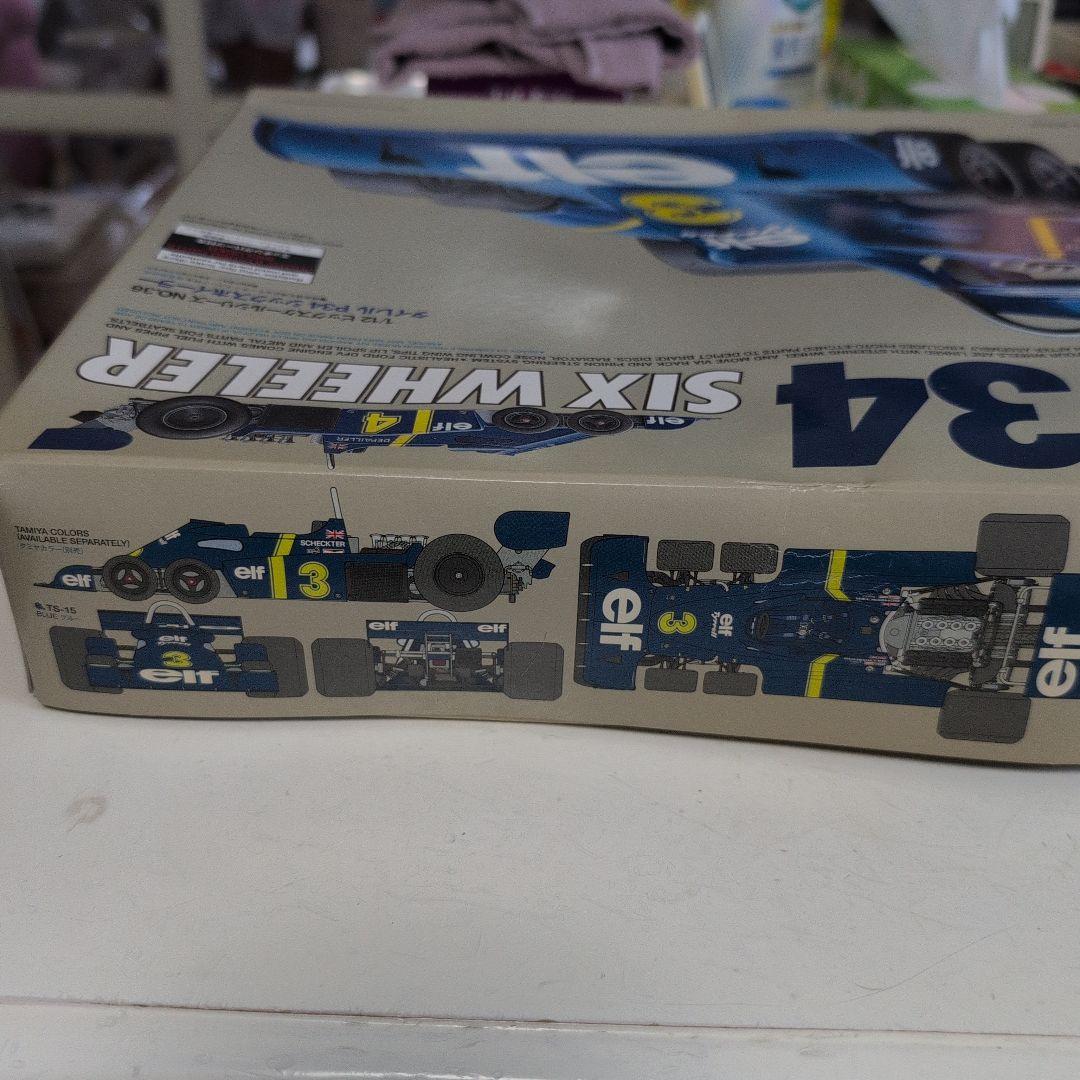 タミヤ　1/12　タイレルP34 エッチングパーツ付