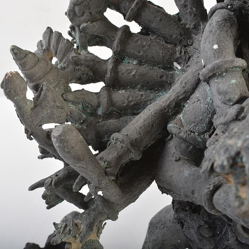 バリ島　インドネシア　青銅　ガルーダ像　置物　M　R7328