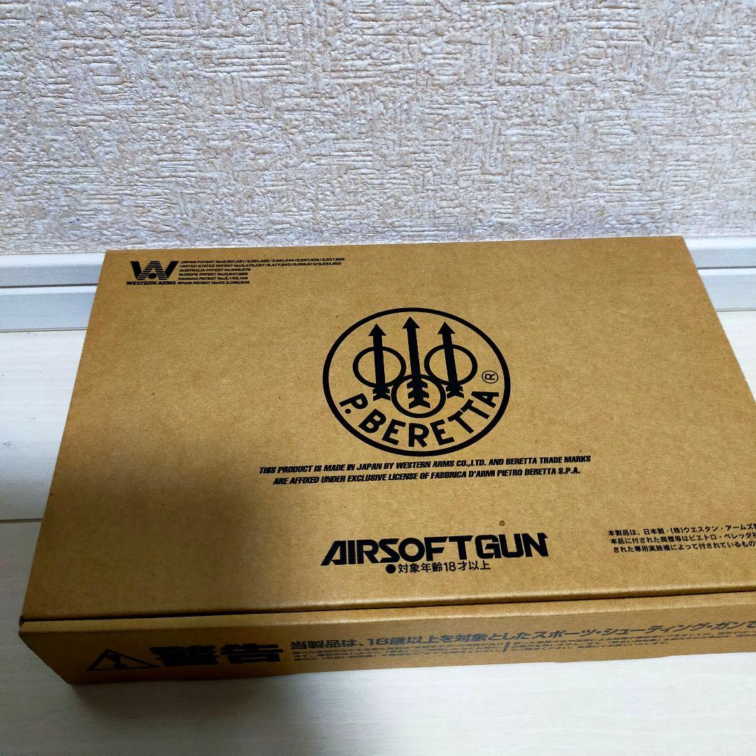 ウェスタンアームズ　ベレッタM92F INOX ソルト　アンジェリーナ・ジョリー