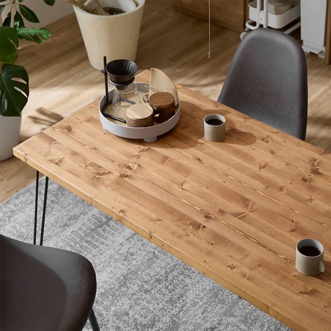 LOWYA 天然木ダイニングテーブル