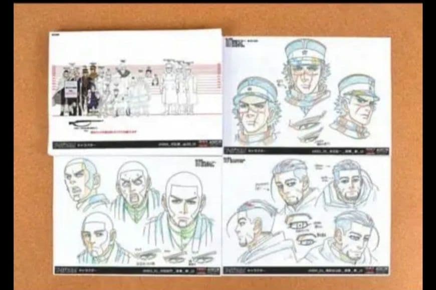 ゴールデンカムイ設定資料セット