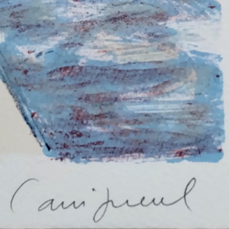 ☆カシニョール☆「黒い帽子のプロフィール」リトグラフ　MO判　54/200