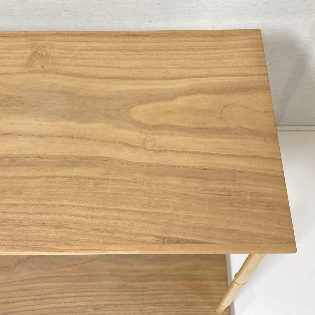 竹台子 行台子 東斉作 利休好 飾り棚 台 木製 組立式 和風 茶道具 レトロ