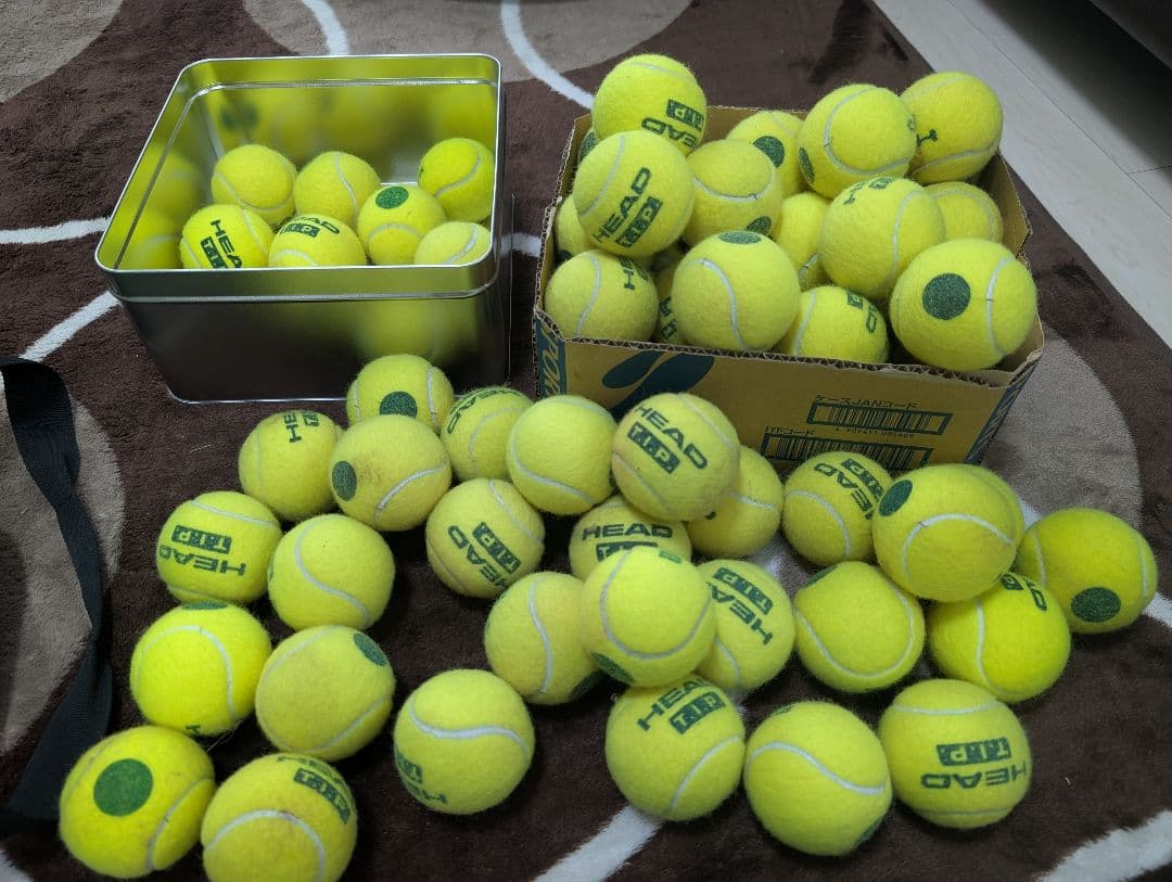 テニスボール　グリーンボール 85球