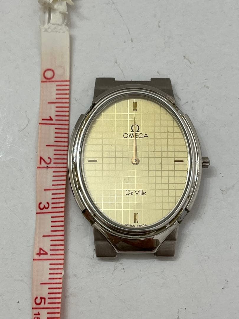 オメガ OMEGA DEVILLE デビル クオーツ 電池式 メンズ　②