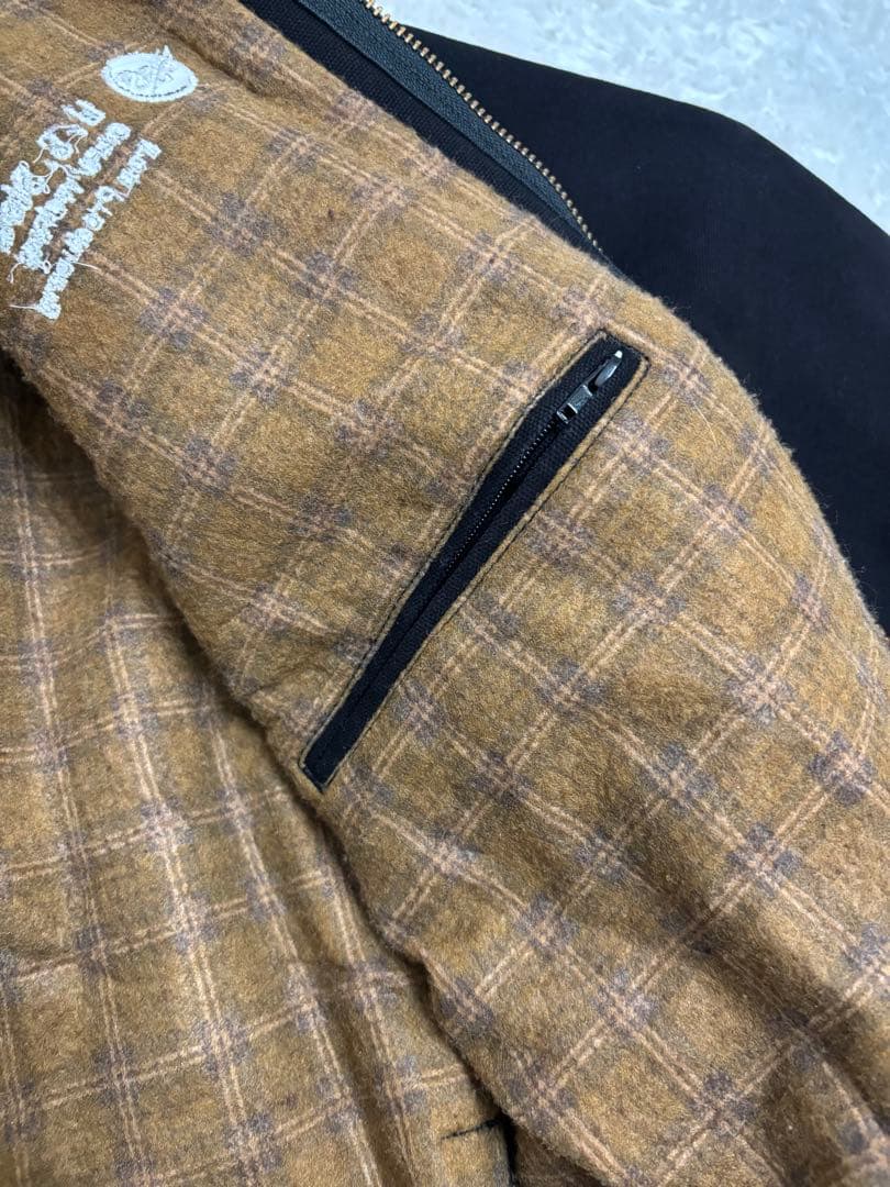 【超美品】デトロイトジャケット ダックワークジャケット ブラック Lサイズ