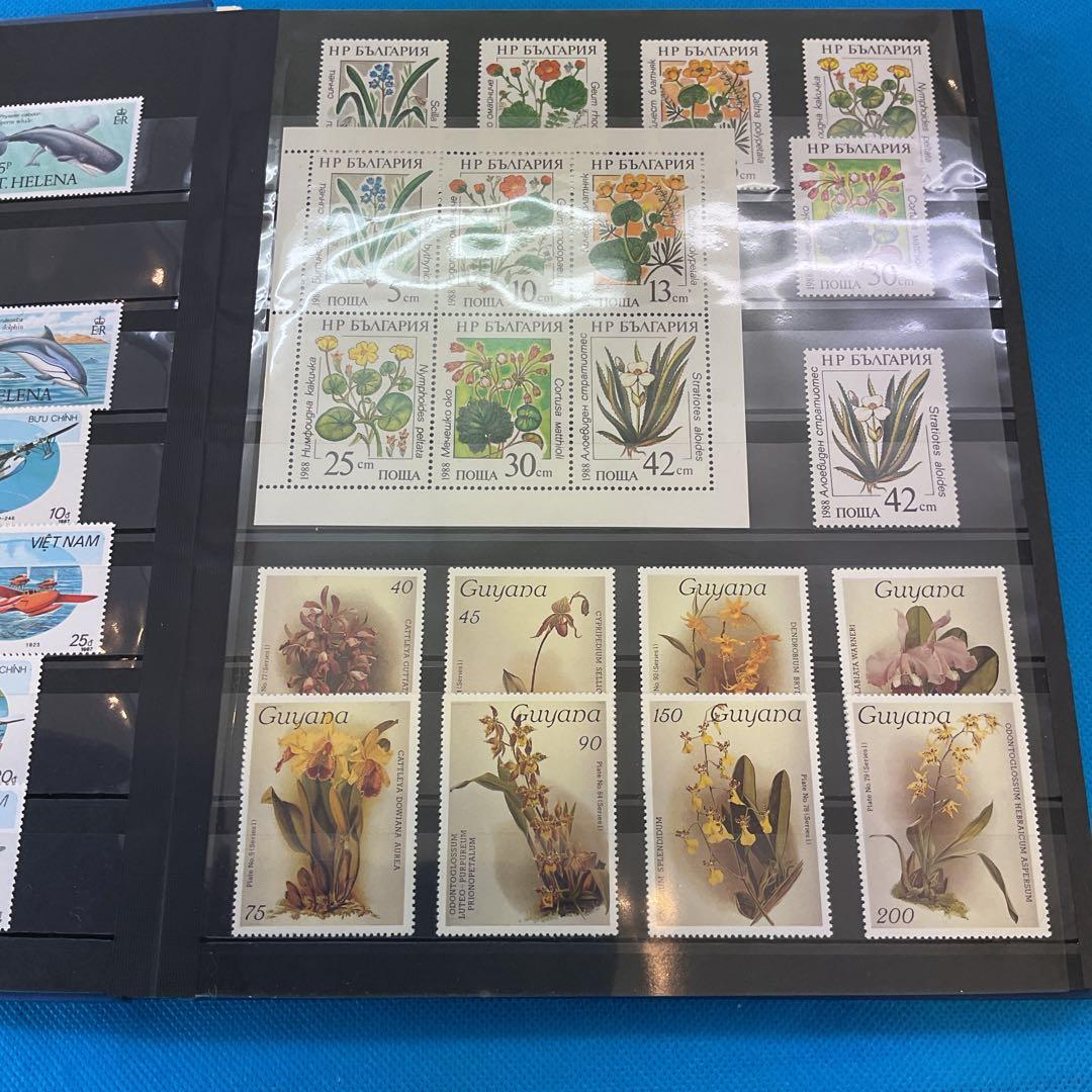 使用済み　切手　プレスリー　花　動物　乗り物　　　　　　　　　1235