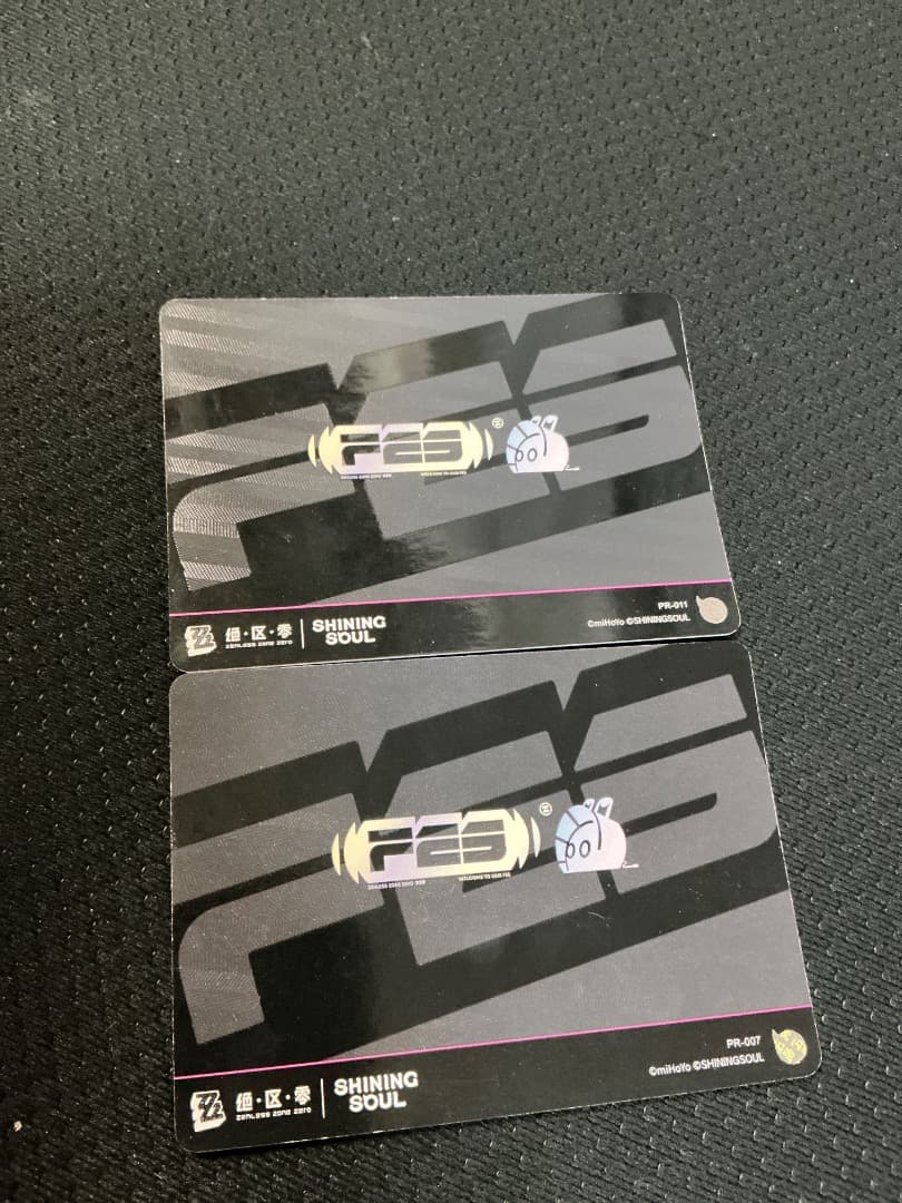 ゼンレスゾーンゼロ　2025　FES アンビー 閃魂カード 公式正規品　会場限定