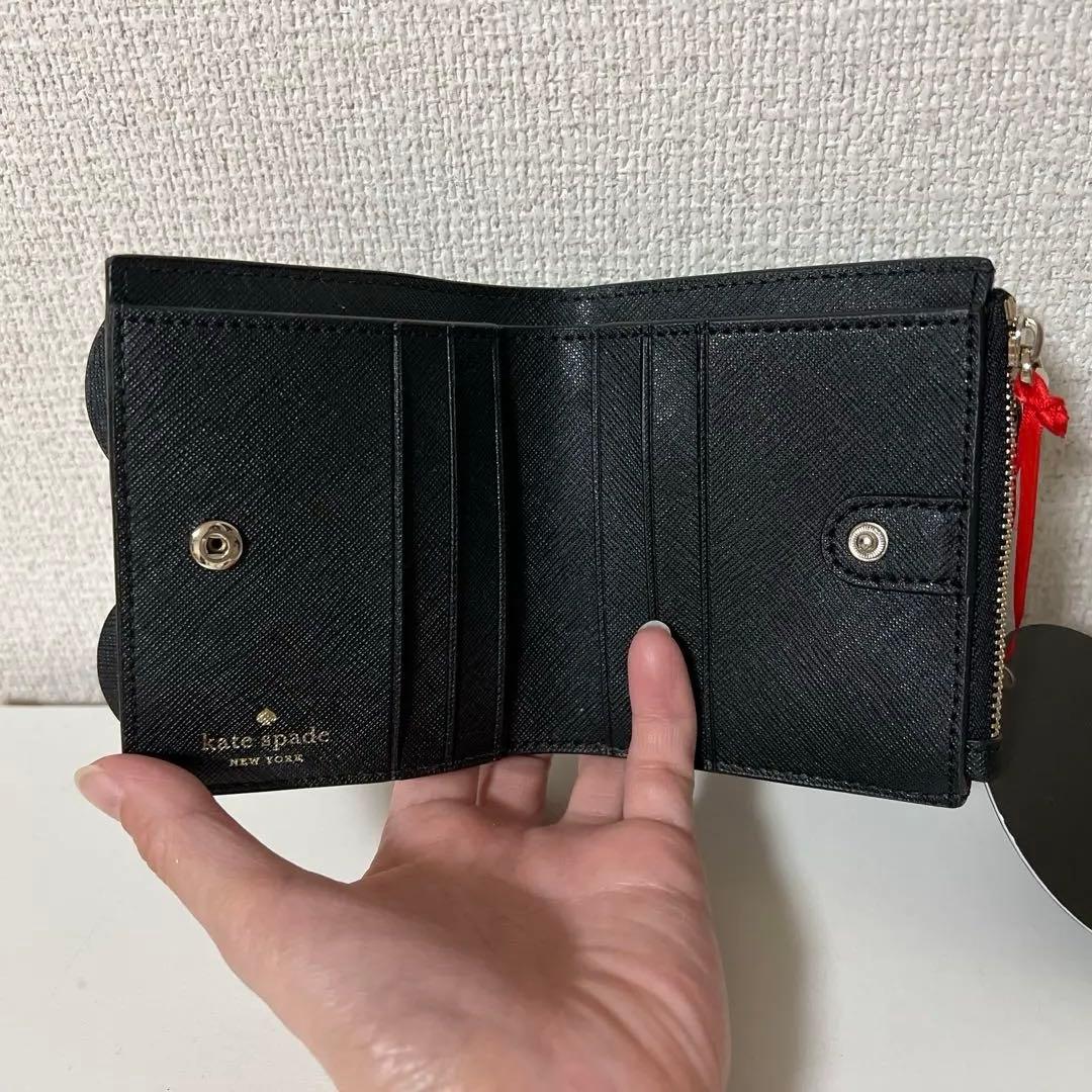 【新品】Kate Spade ミニーマウス 二つ折り財布 【未使用】