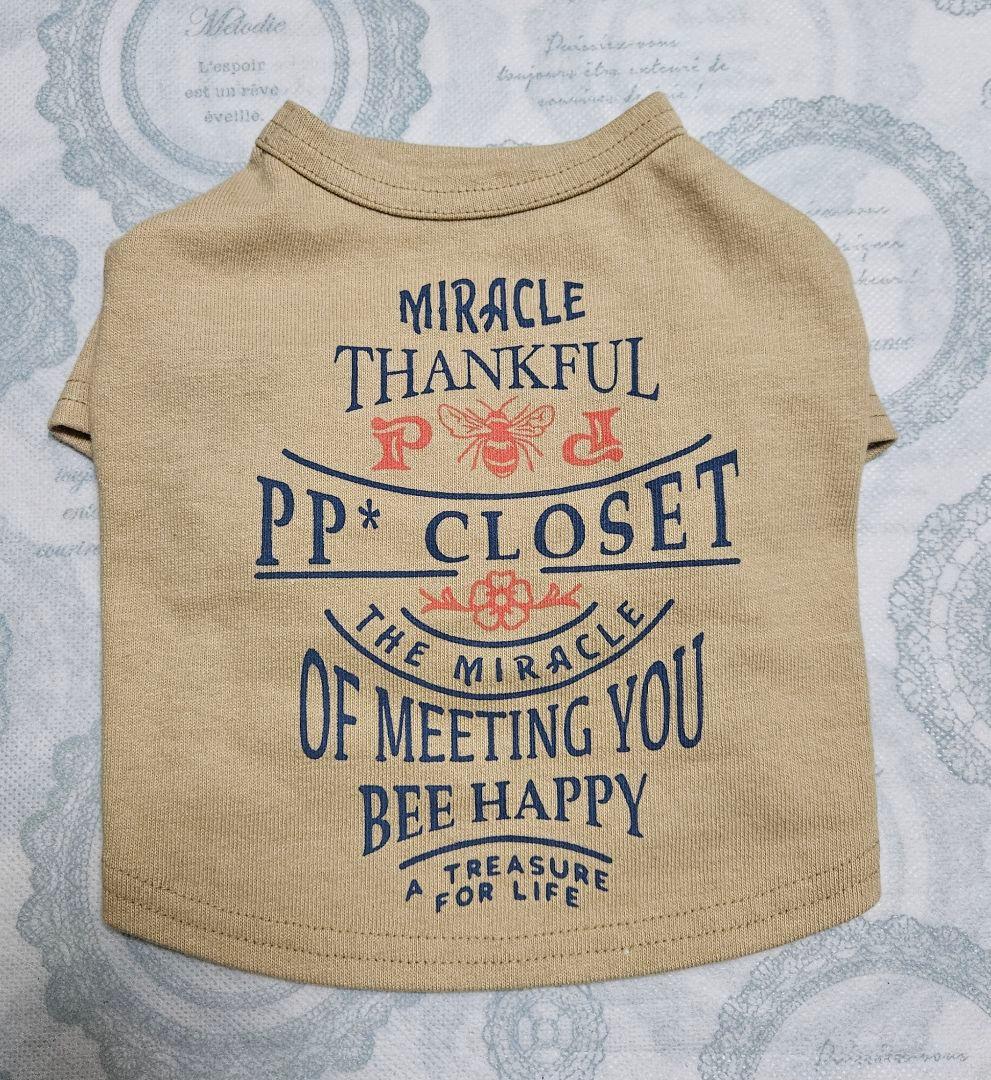 pp* closet　BEE HAPPY t-shirt