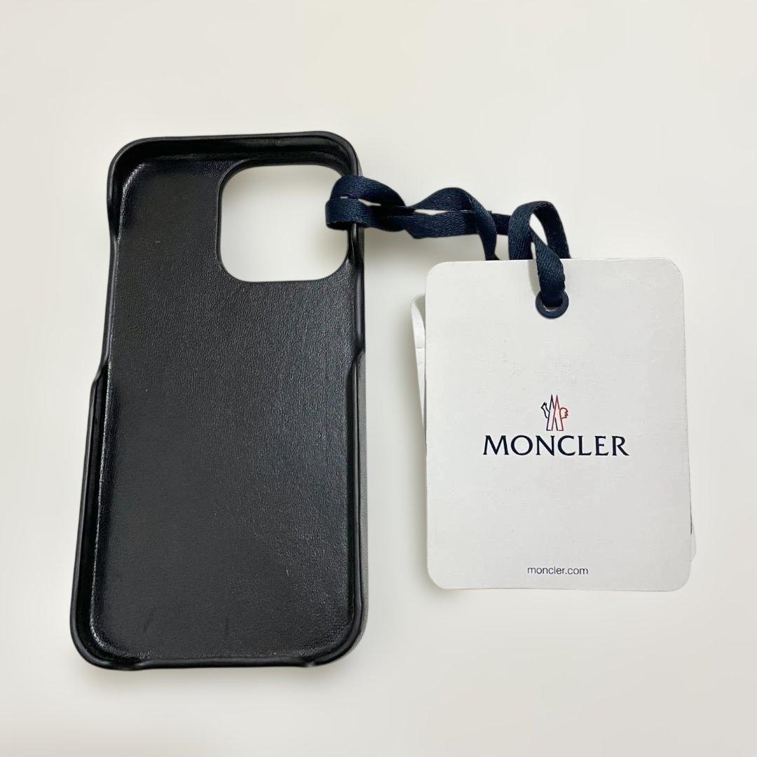 MONCLER モンクレール iPhone13 PRO スマホケース 黒 08