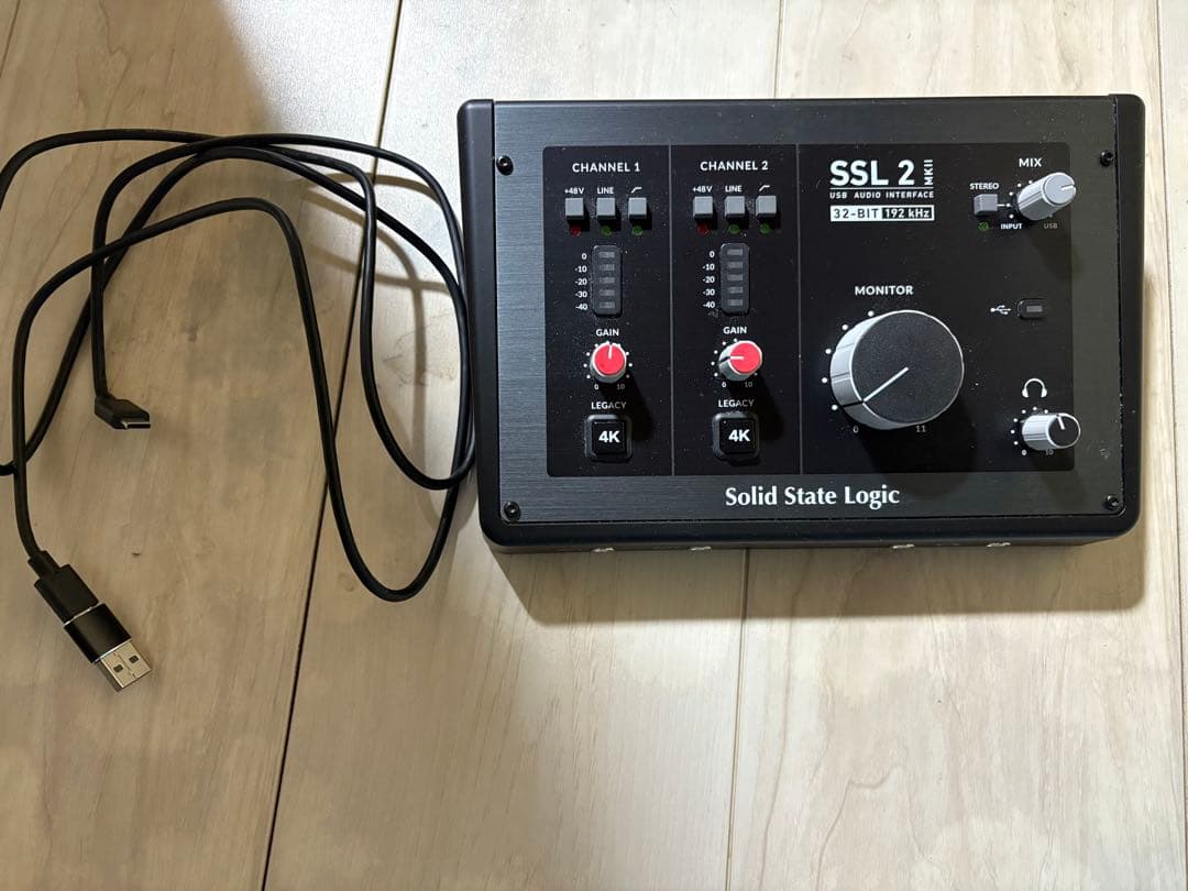 SSL2MK2オーディオインターフェイス