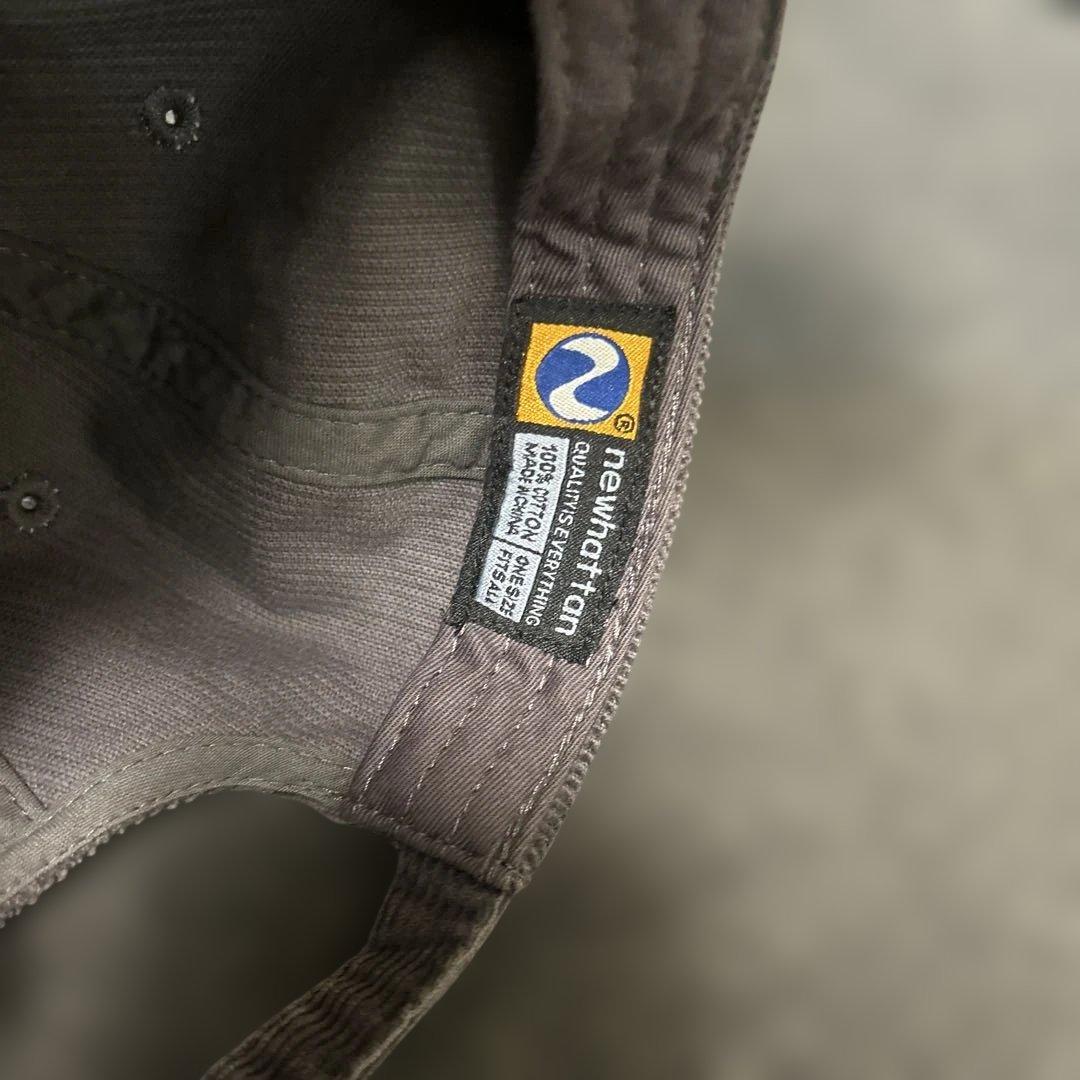 藤井風　助常傷無グレー コーデュロイキャップ