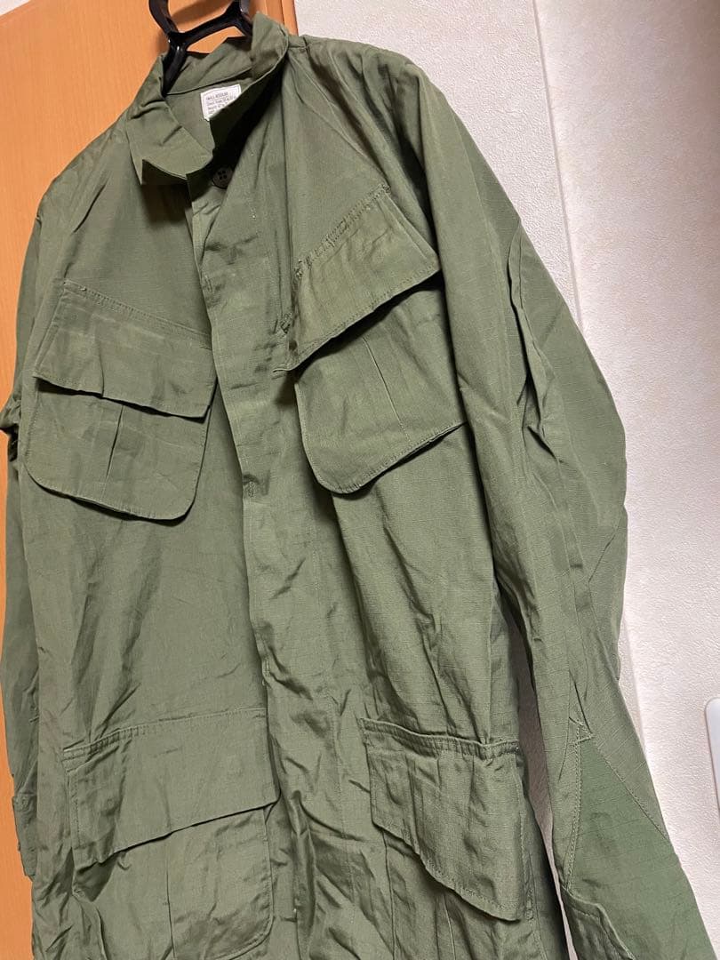 60s米軍ジャングルファーティーグジャケットミリタリー　ビンテージ