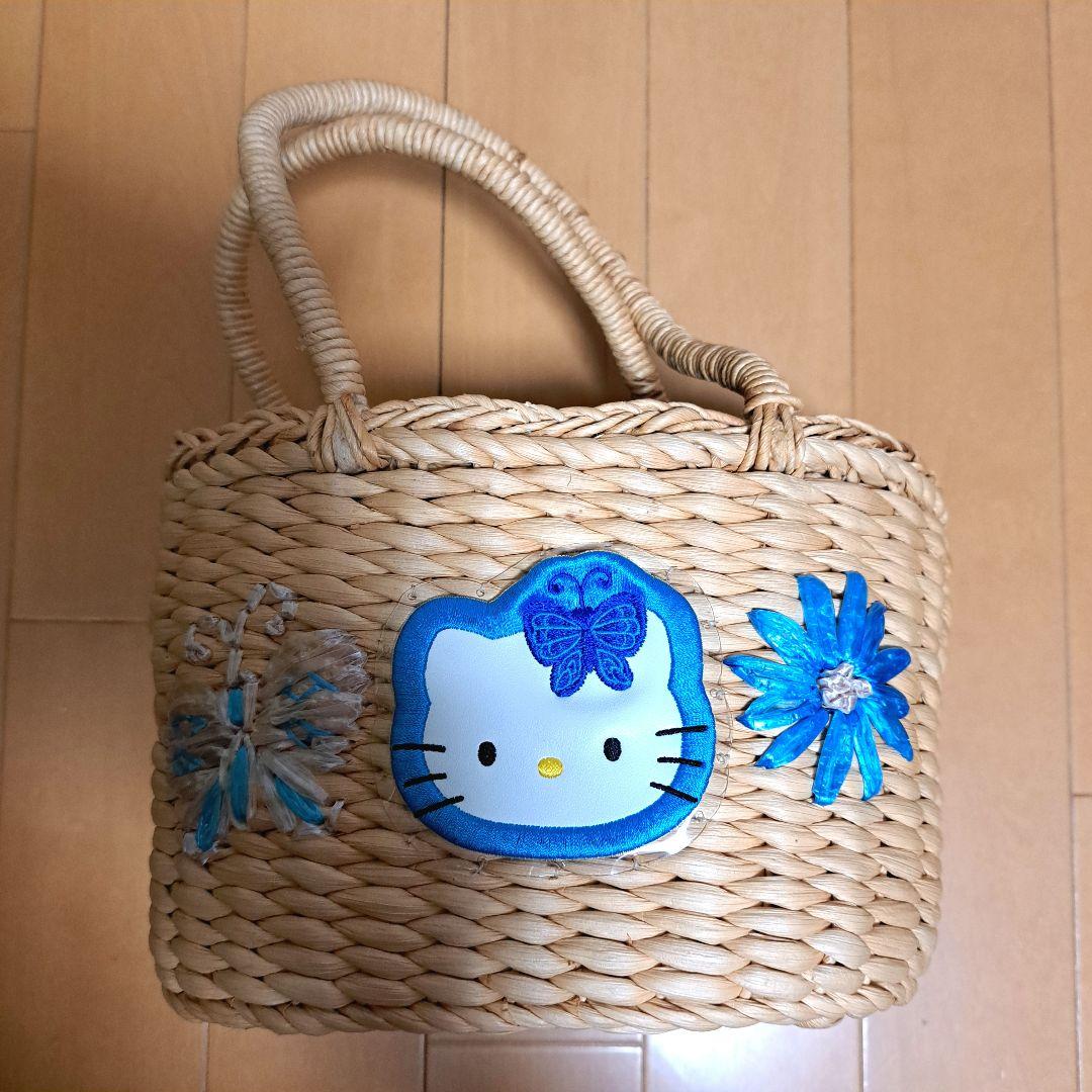 激レア　ハローキティ　バタフライ　かごバッグ　未使用品