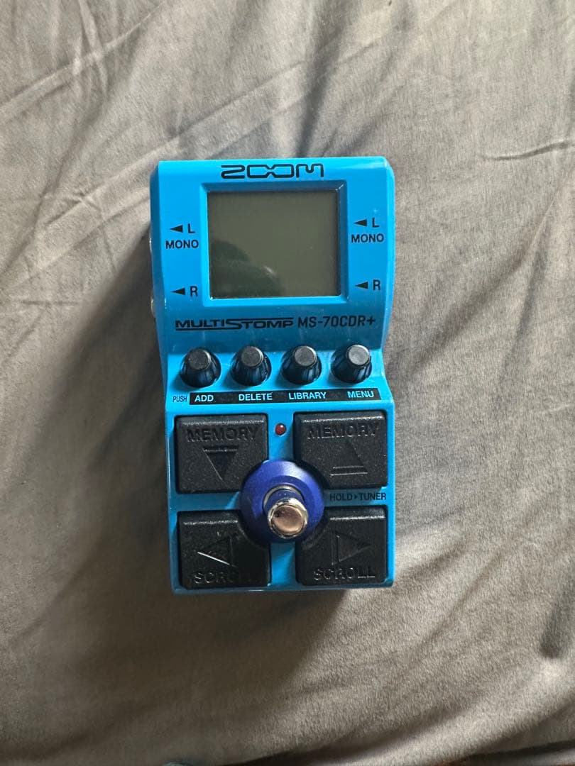 ギター ZOOM MULTISTOMP MS-70CDR+