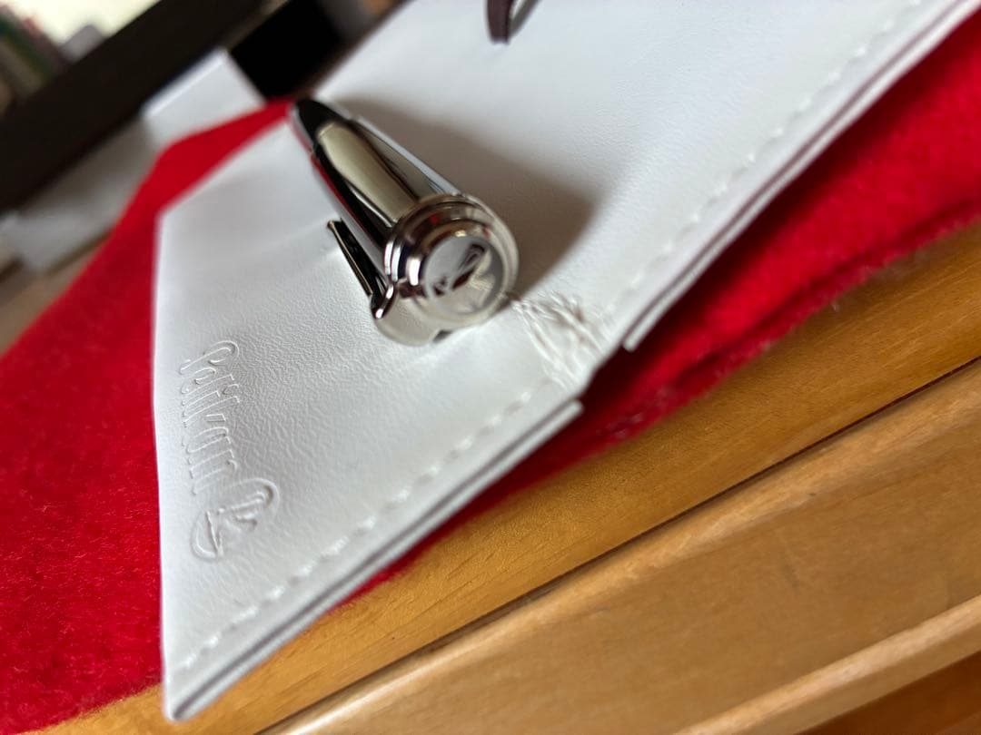 9/29迄ペリカンボールペン スーベレーンK805ブラック×シルバー 箱保証書付