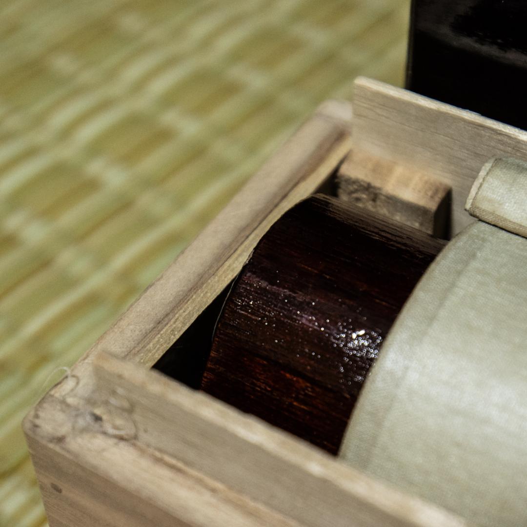 掛軸-1462　国井幸雪　白衣観音　共箱　二重箱