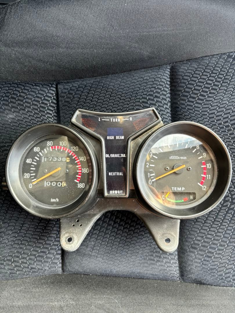 YAMAHA RZ350 初期型 メーター