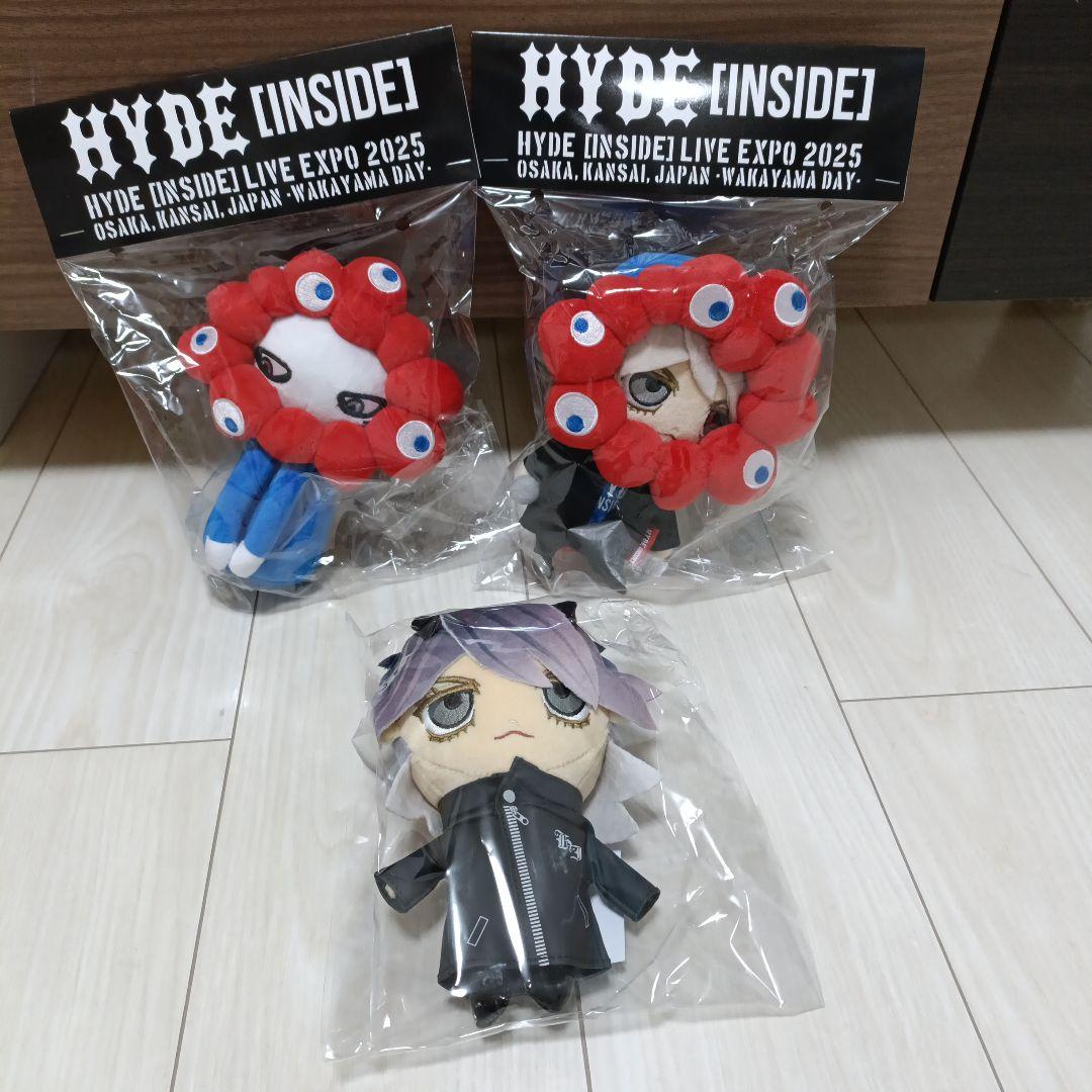 HYDEとエディぬいぐるみとキーチェーンのセット