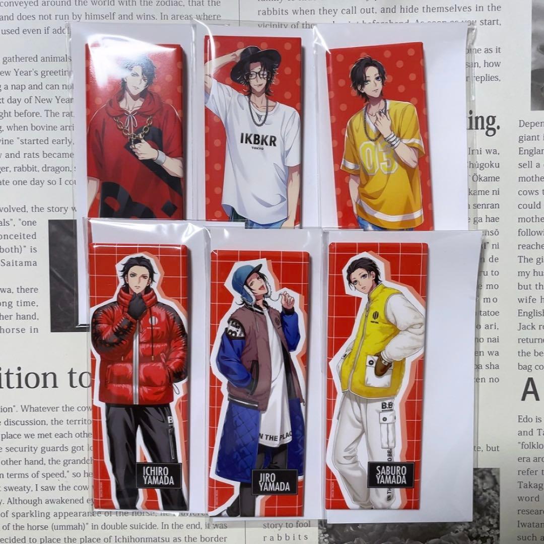 ヒプノシスマイク 一郎 二郎 三郎 缶バッジ アクキー Flava base