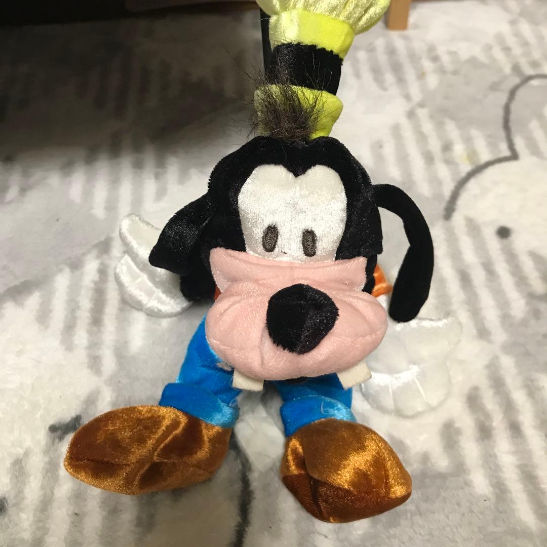 海外パーク　ディズニー　グーフィー着ぐるみ　ミッキー　ぬいぐるみ