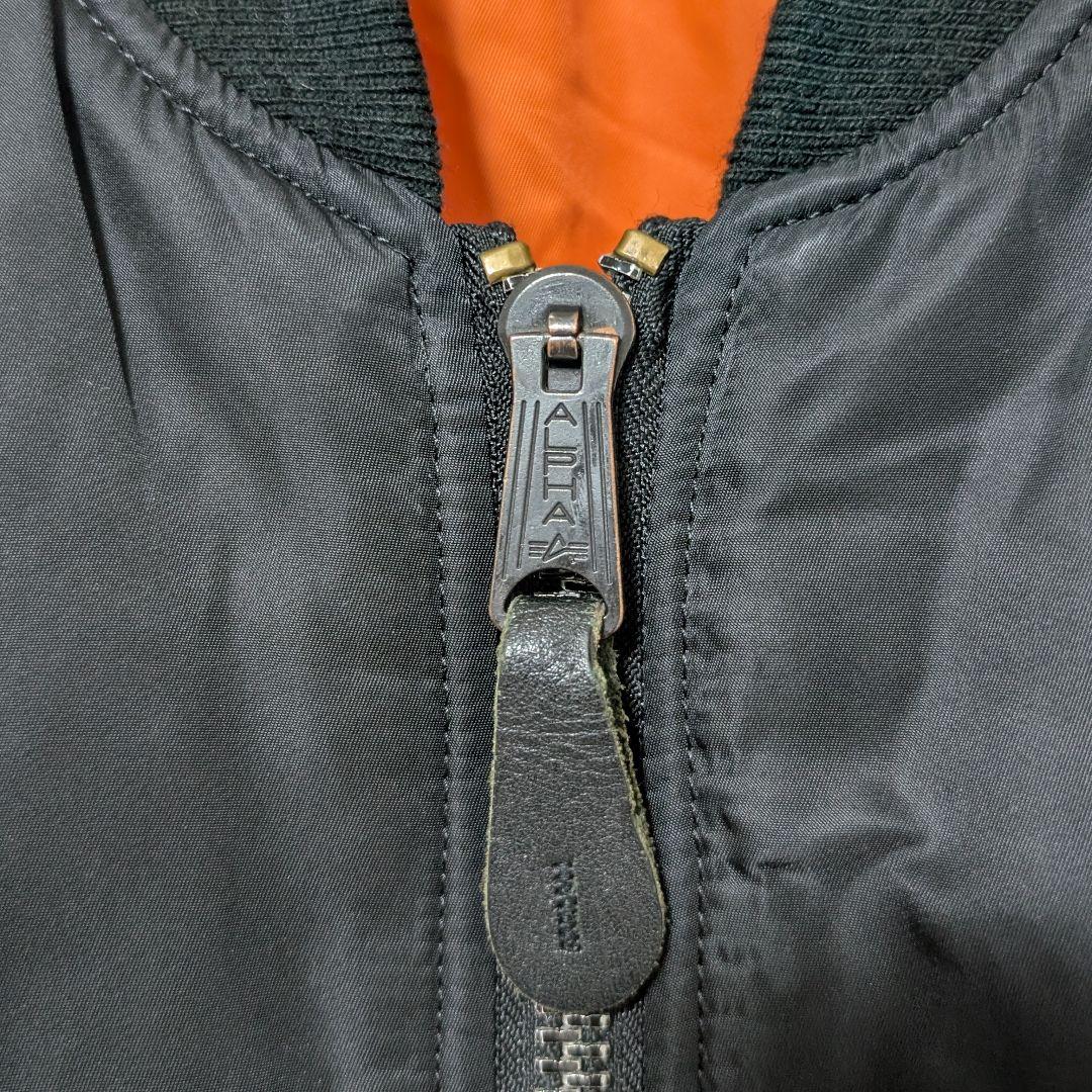 た様　ALPHA MA-1 短丈 中綿 フライトジャケット ボンバージャケット