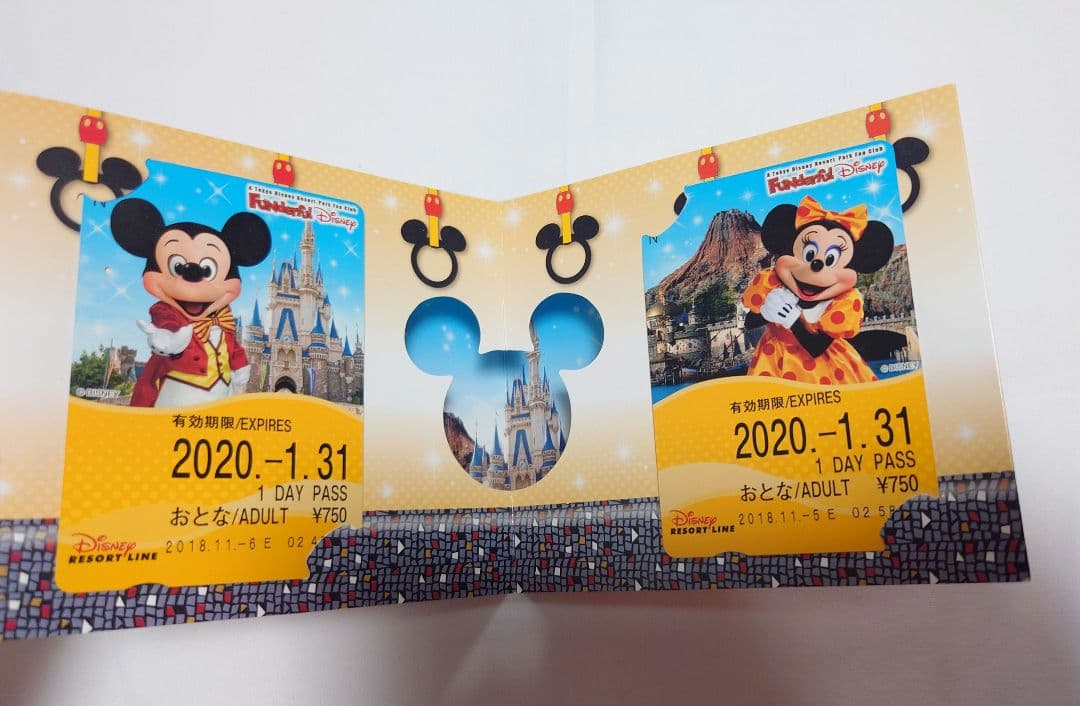 おまとめ確認用 ファンダフルディズニー リゾートライン フリーきっぷ