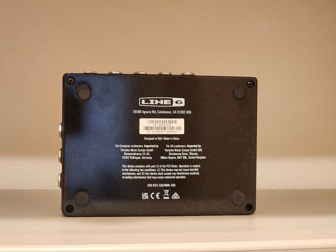 ウ*ー様 【使用回数1回】LINE 6 HX STOMP ギターエフェクター フ