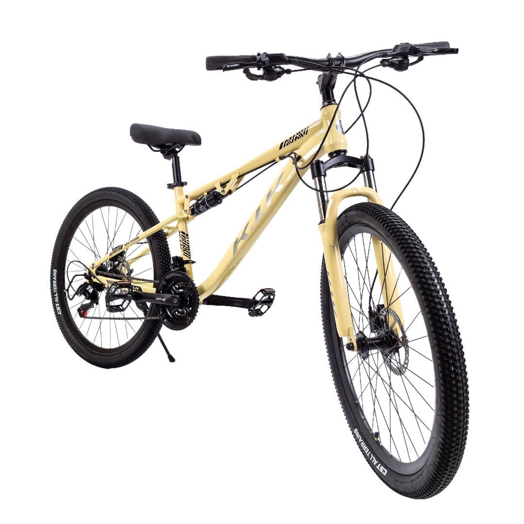 新品KFX26 自転車 マウンテンバイク 油圧式ディスクブレーキ18