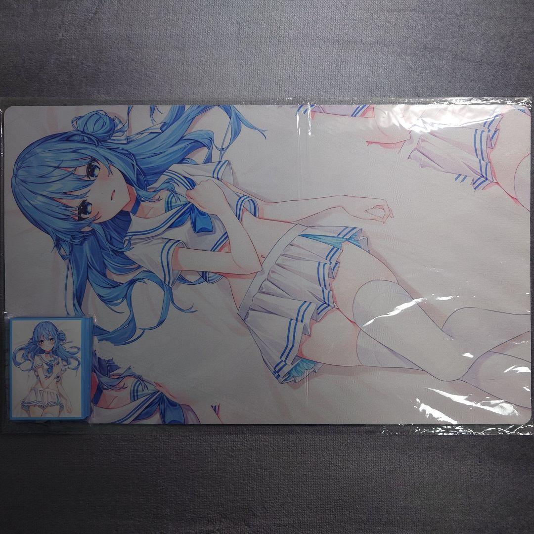 α1 ホロライブ 白セーラー&お腹 星街すいせい スリーブ&プレイマット