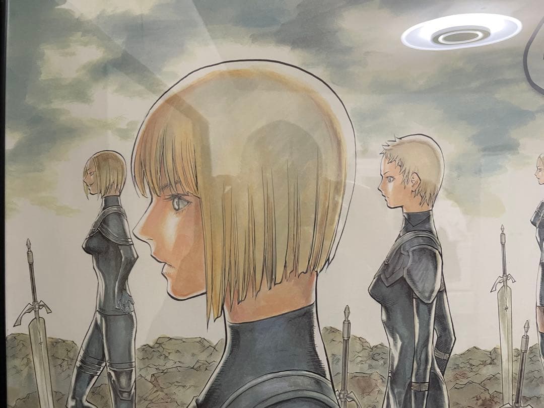 クレイモア ポスター　CLAYMORE 八木教広　SQ 抽選100枚限定　B2