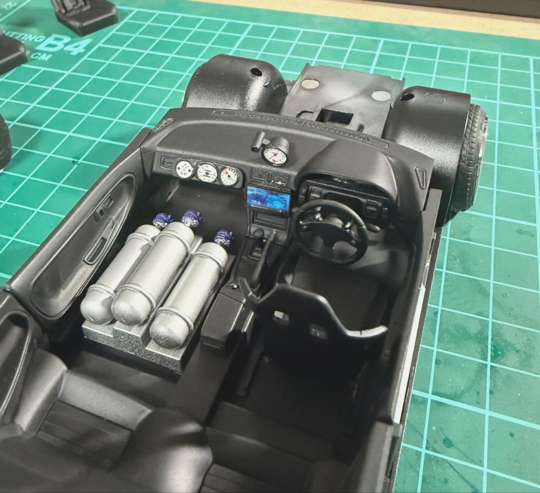 アオシマ BNスポーツ 180SX NOS搭載車