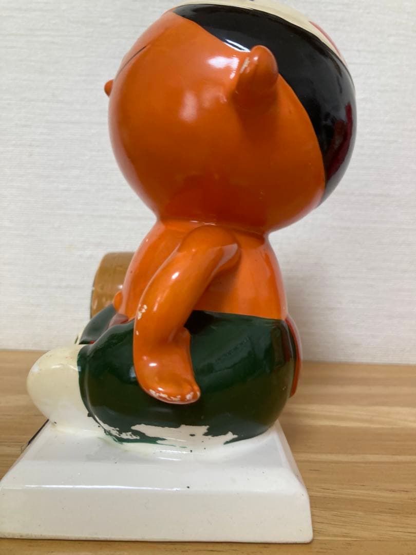 シスコーン坊や　インディアン　陶器置き時計