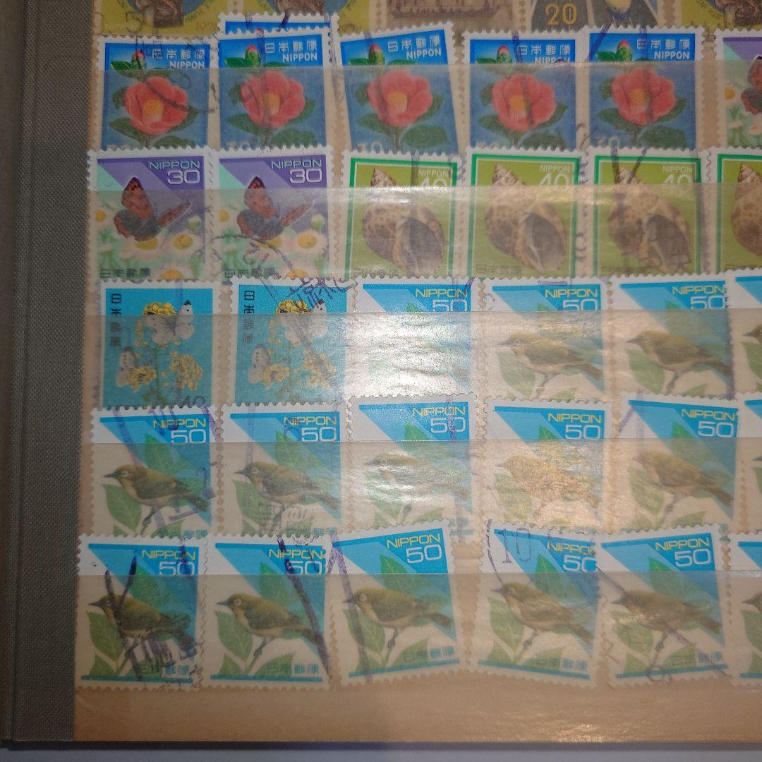 日本 使用済切手 コレクション　ページ1 84枚まとめ売り