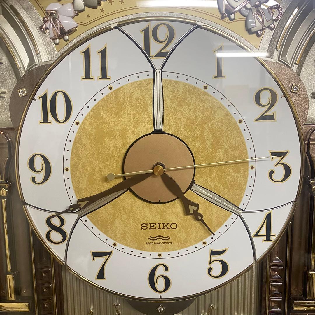SEIKO からくり時計　アミューズ　メロディ時計　電波時計　RE564H