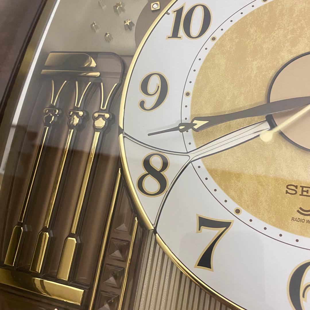 SEIKO からくり時計　アミューズ　メロディ時計　電波時計　RE564H