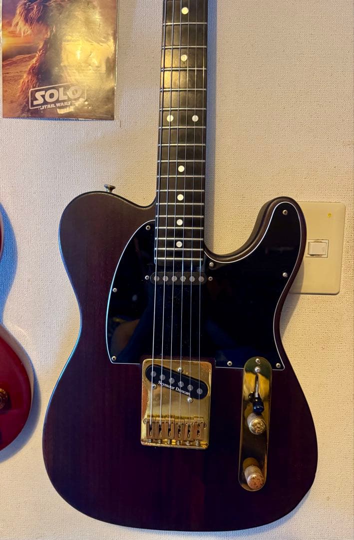 moon ウォルナットオイルフィニッシュ　テレキャスター 1980年代