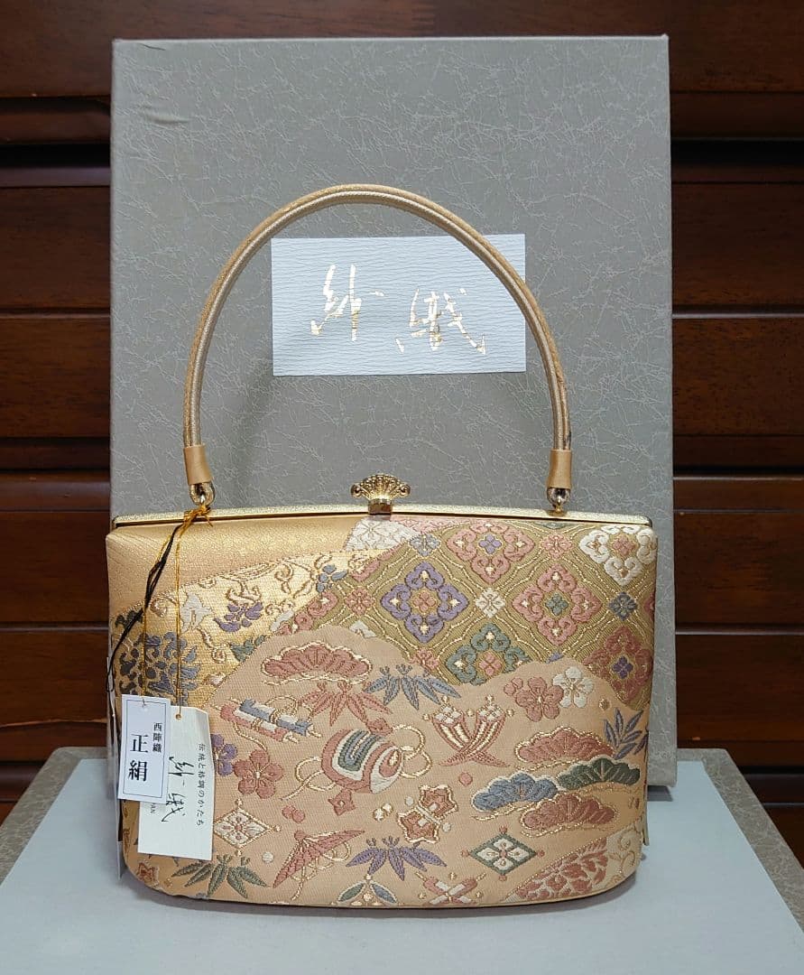 沙織 和装バックと草履Mサイズ