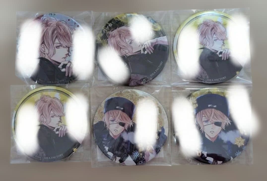 DIABOLIK LOVERS ディアラバ シュウ 缶バッジ UR入りセット②